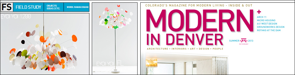 Modern In Denver featuring Marc Pascal pendant light