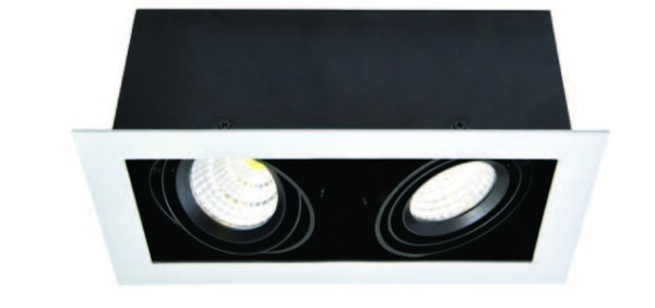XMA210 Recessed Twin Adjustable LED Downlight