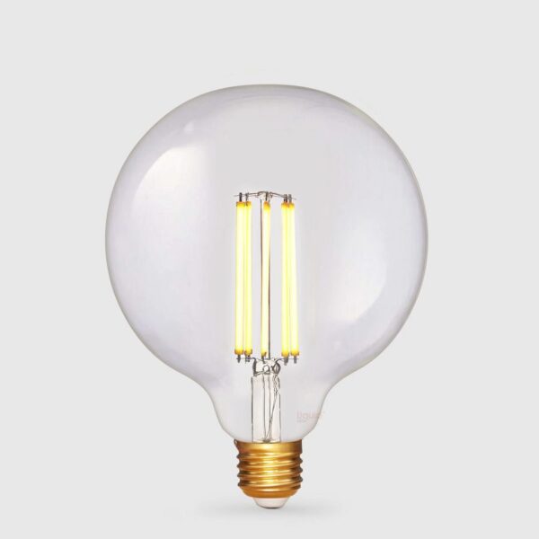 9 Watt Dimmable G125 Clear LED Globe