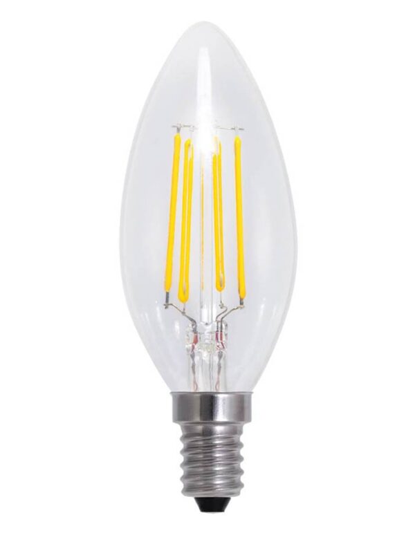 Candle LED Bulb Filament Clear
