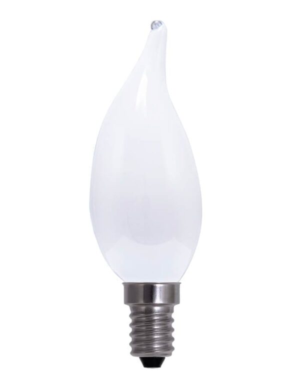 Candle LED Bulb Flame Tip Frost