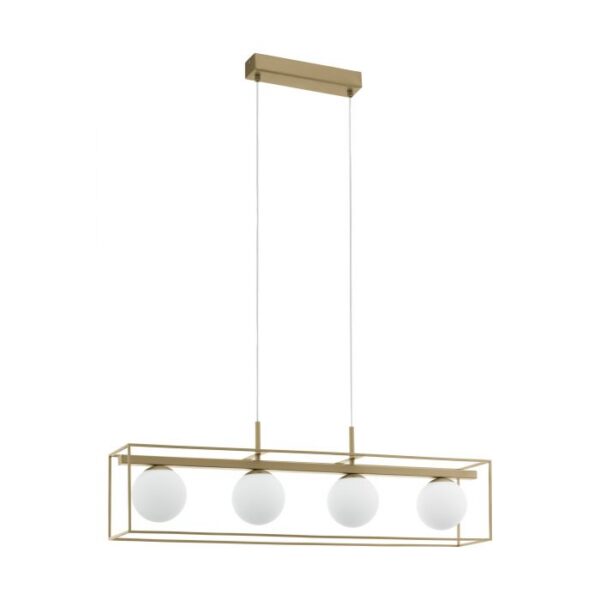 Champagne Glass Linear Pendant