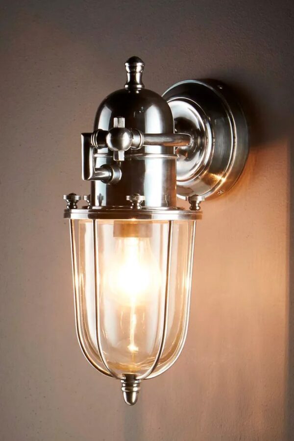 Abri Lantern Outdoor Wall Light