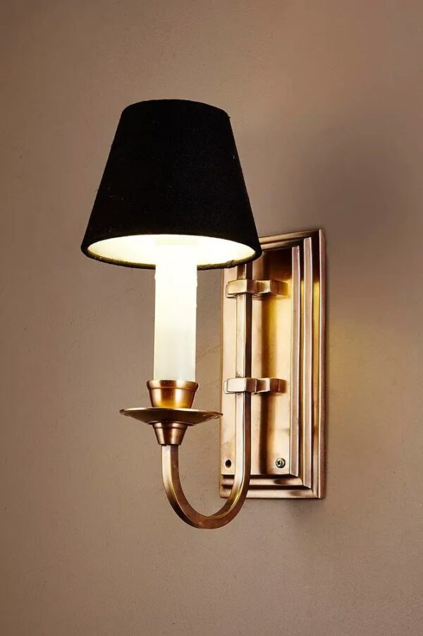 Blacksmith Antique Brass Wall Light