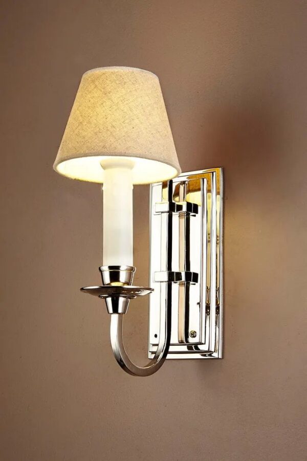 Blacksmith Nickel Wall Light