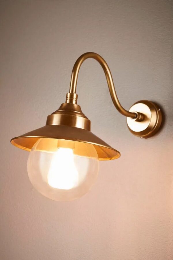 Classical Gooseneck Outdoor Wall Light