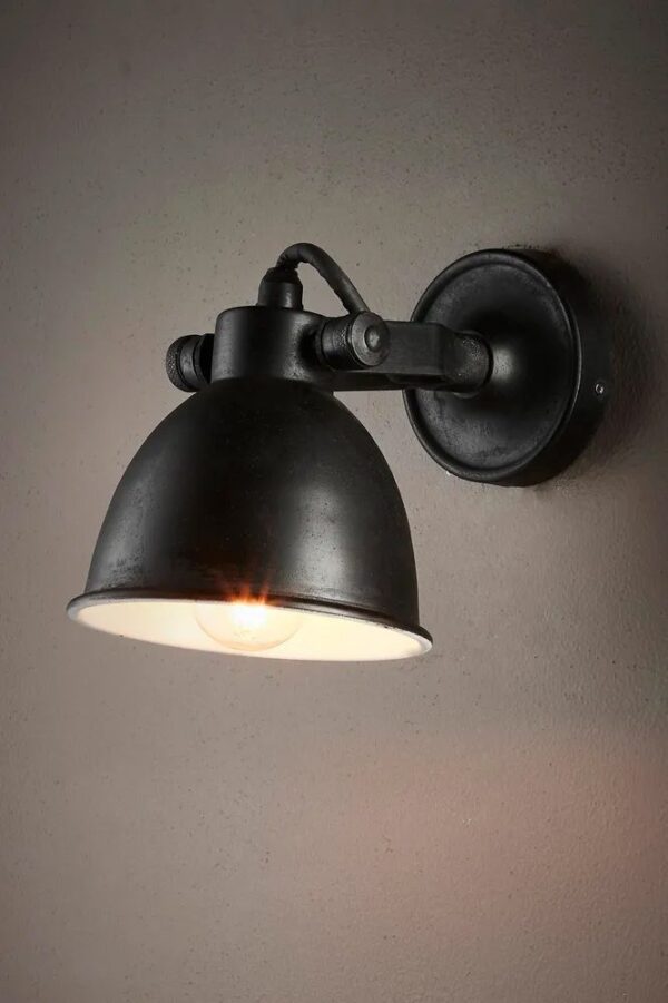 Metal Concave Shade Wall Light