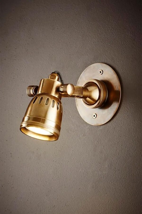Metal Spotlight Short Arm Adjustable Wall Light