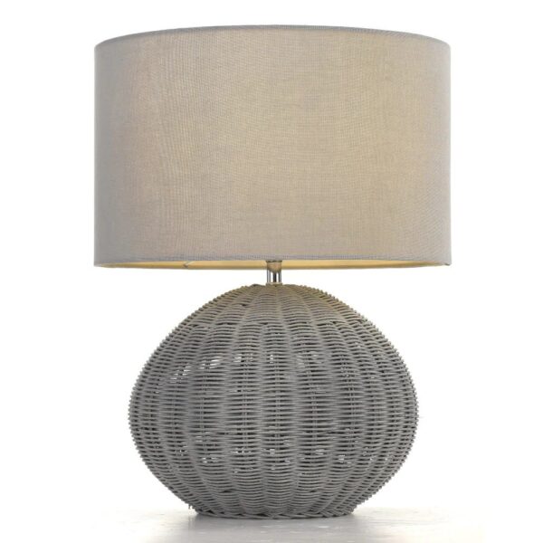 Mohan Grey Table Lamp